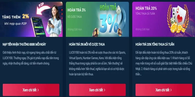 Chương trình khuyến mãi tại gk888